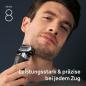 Preview: BRAUN 8617s Series 8 Rasierer silber