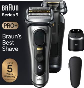 BRAUN 9567cc neue Serie 9 Pro+ Rasierer silber