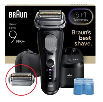 BRAUN 9660ccPS schwarz - Rasierer neueste Series 9 PRO+ mit gratis Scherteil