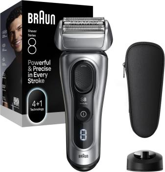 BRAUN 8617s Series 8 Rasierer silber
