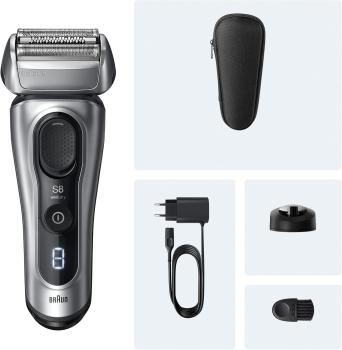 BRAUN 8617s Series 8 Rasierer silber