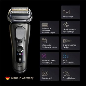 BRAUN Series 9 PRO+ Rasierer graphit, ohne weiteres Zubehör