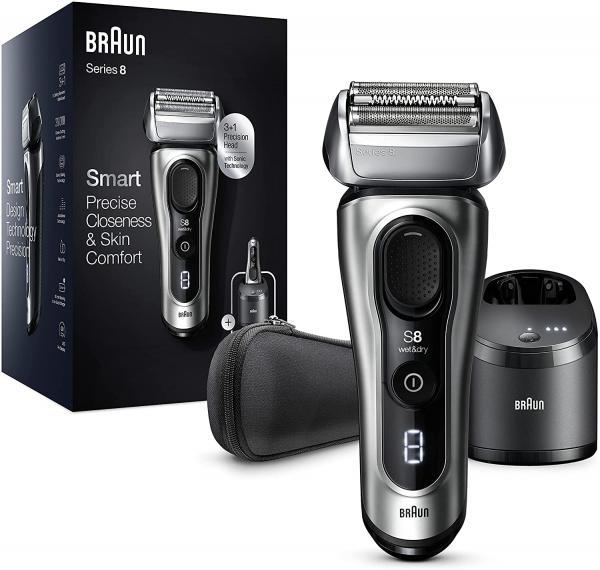 BRAUN Series 8 8467cc silber