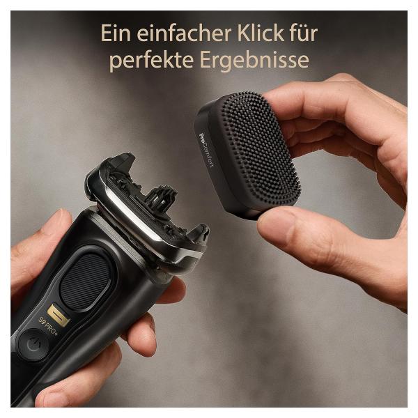 BRAUN 9690cc schwarz - Rasierer neueste Series 9 PRO+ mit Pro Comfort Aufsatz