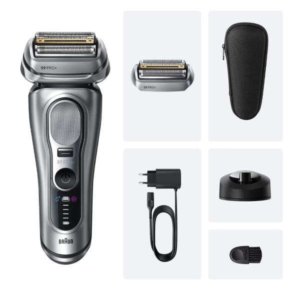 BRAUN 9617psi silber - Rasierer neueste Series 9 PRO+ mit gratis Scherteil