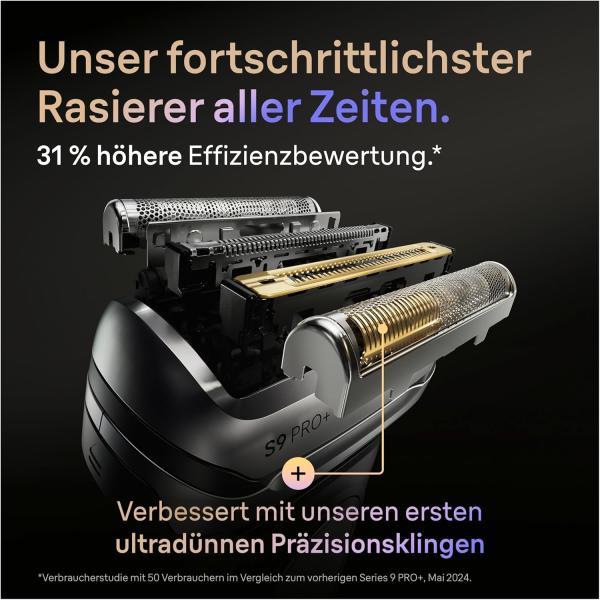 BRAUN 9677cce silber - Top Rasierer neueste Series 9 PRO+