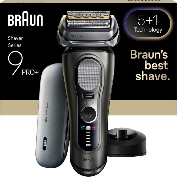 BRAUN 9625s graphit - Rasierer neueste Series 9 PRO+ mit Powercase