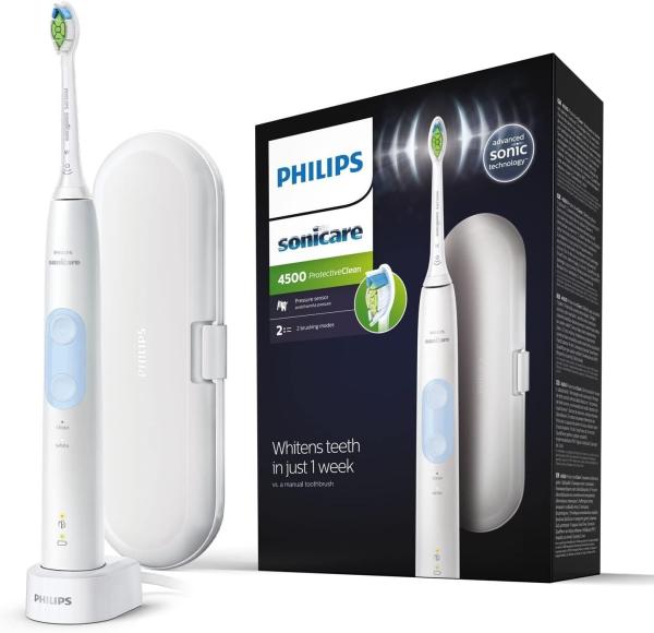 Philips HX6839/28 Sonicare 4500 Protective Clean Zahnbürste weiß hellblau