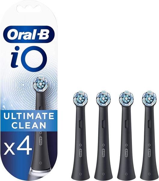 Oral-B iO UltimateClean 4er-Pack schwarz