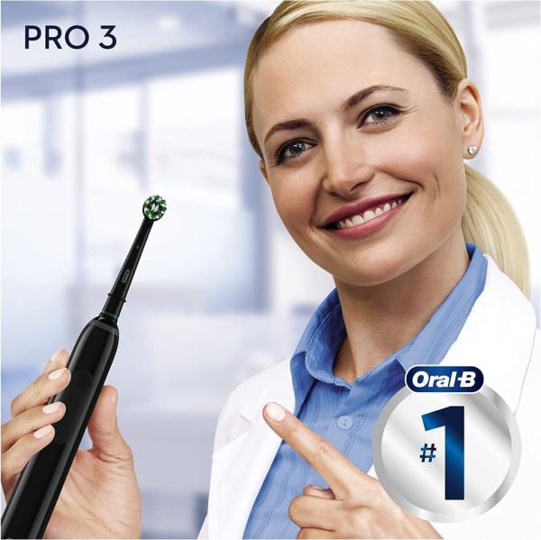 Oral-B Pro 3 3900 DuoPack schwarz rosa