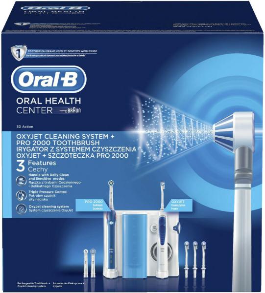 Oral-B OxyJet Center Munddusche + Oral-B Pro 2000
