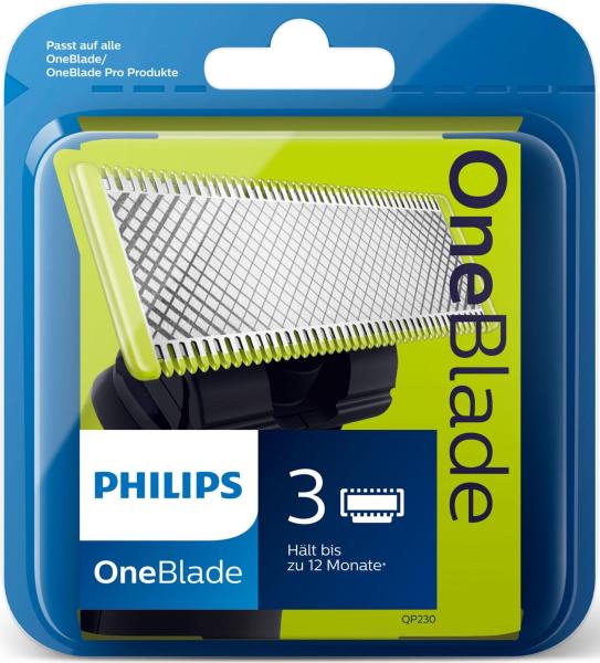 Philips QP230/50 Ersatzklingen für alle Philips OneBlade